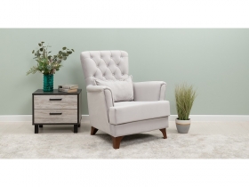 Кресло для отдыха Ирис арт. ТК-580 светло-серый  